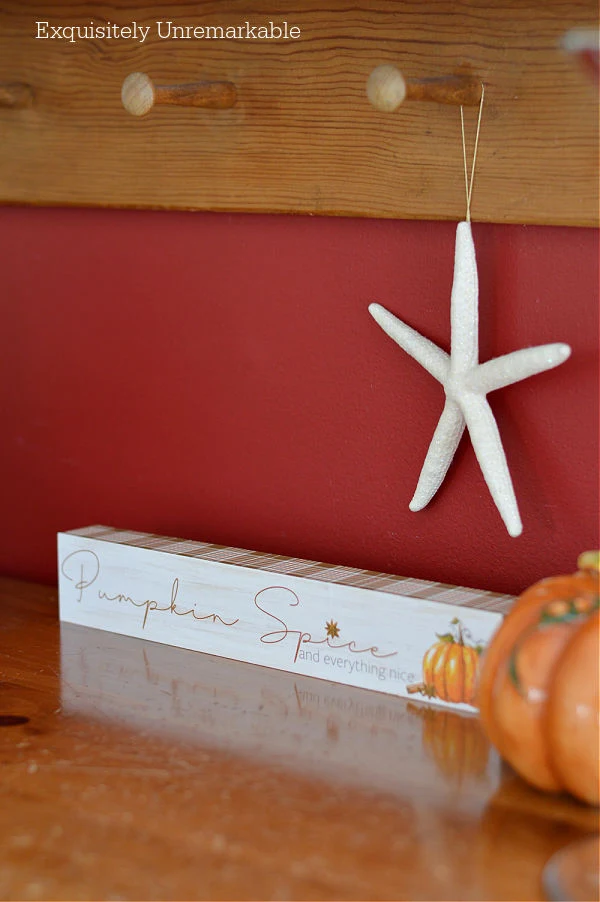 Pumpkin Spice Wooden Sign