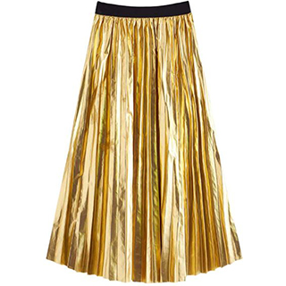 Womens Gold Skirts | Goldenlys.club: Gold Items Online Shop