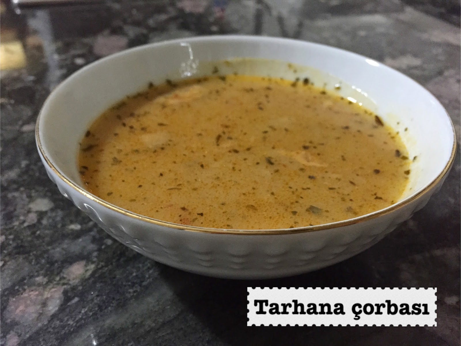 BEBEKLERİMİN MENÜSÜ TAVUK SUYUNA TARHANA ÇORBASI