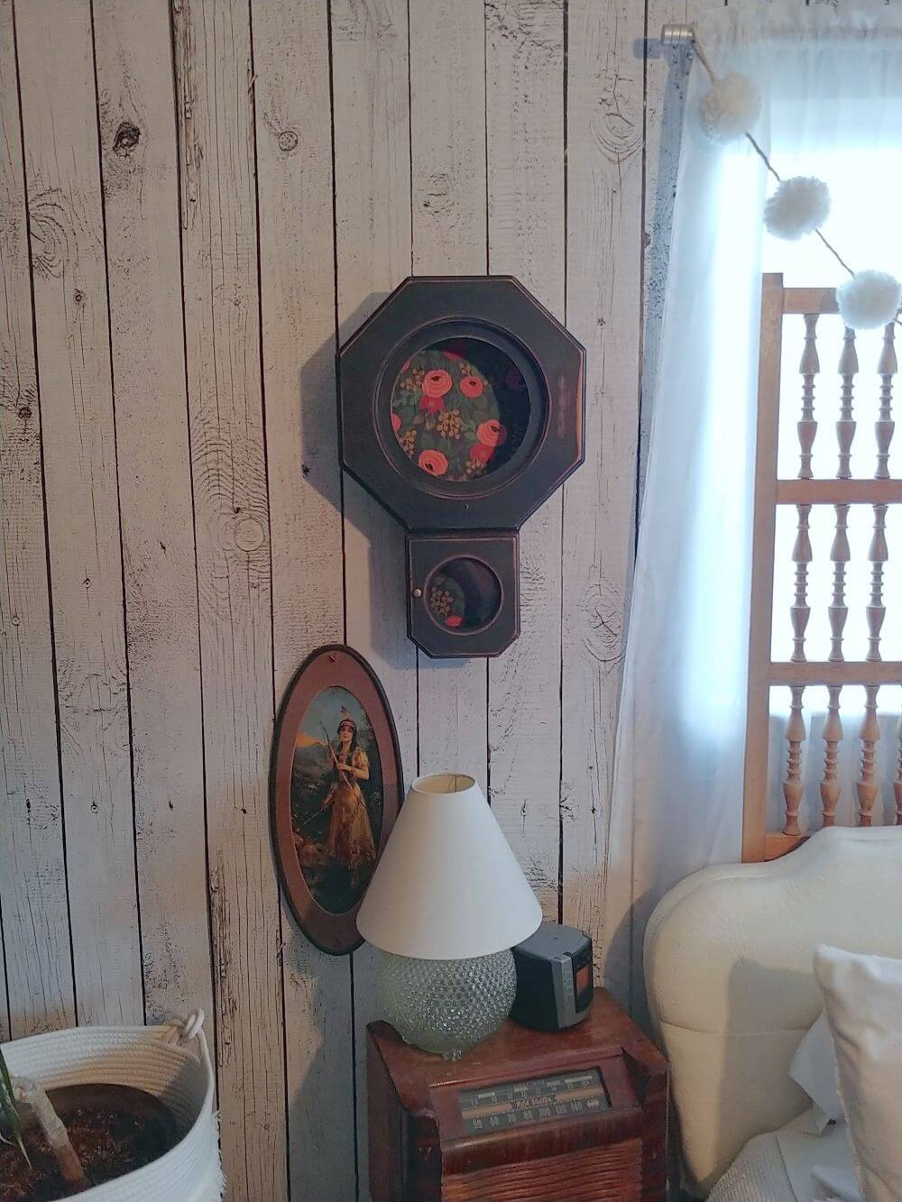 Upcycled Clock Shelf - 7 Days of Thrift Shop Flips - Day Five