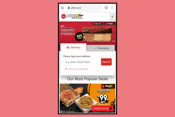 Cara Pesan Pizza Hut Secara Online Delivery Grab Gojek