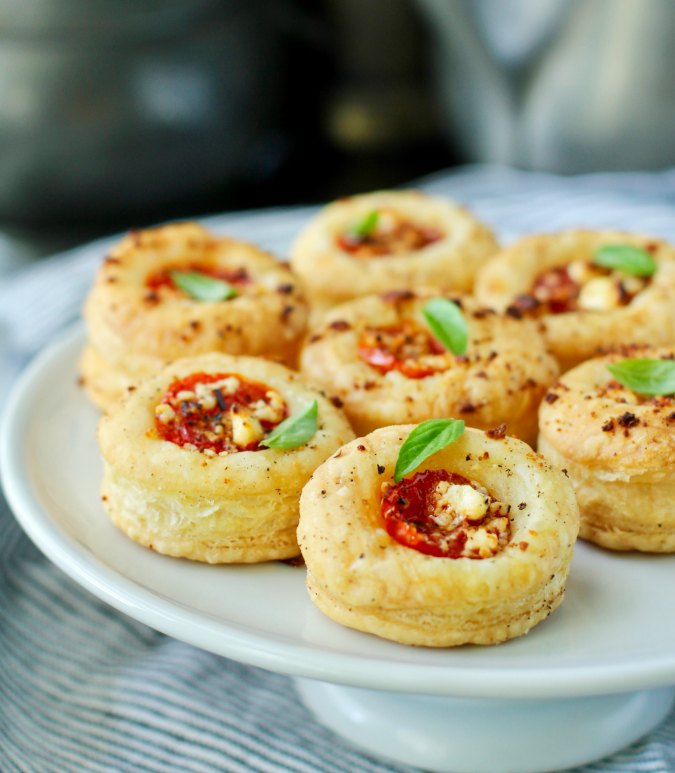 Mini Chicken Pot Pies with Puff Pastry ~ Barley & Sage