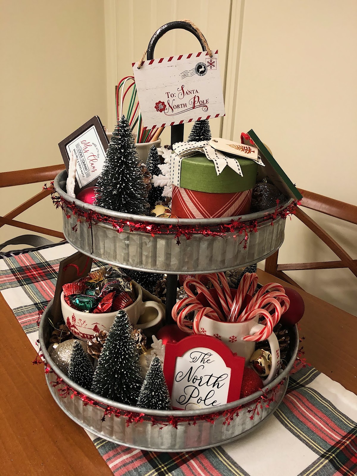 Decking Your Tiered Tray for Christmas - Shenandoah Sugar