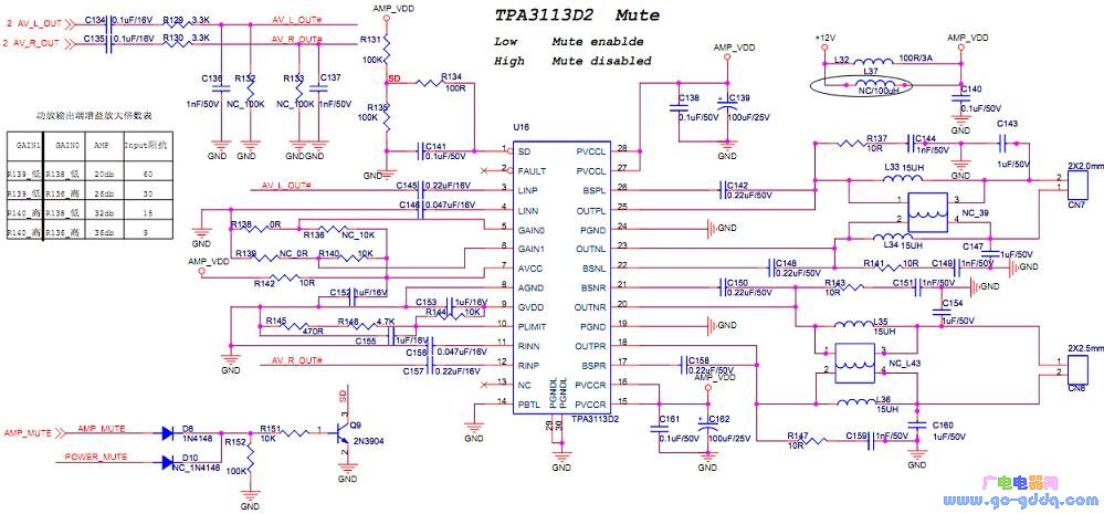 Микросхема rda3118e28 схема включения Усилитель 2.1 класса D на 160W с HIFI предусилителем 30 Марта 2017 Портфель