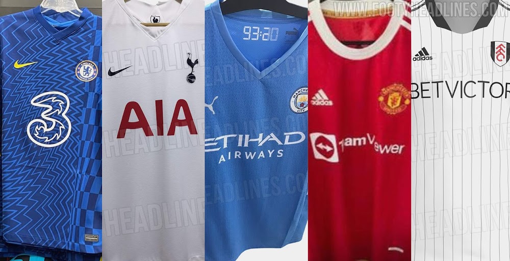All Leaked 21-22 Premier League Kits - Footy Headlines