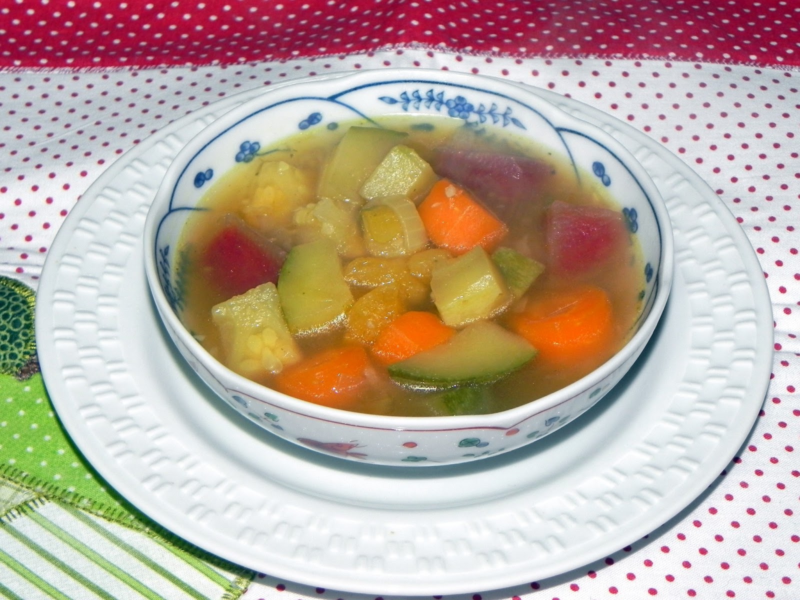 Sopa ou Caldo de Legumes Menu Criativo Receitas