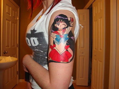 Tatuaje de Sailor Mars