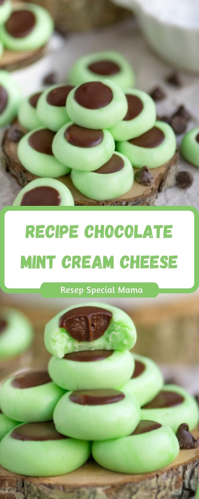 CHOCOLATE MINT CREAM CHEESE RECIPE Resep Special Mama