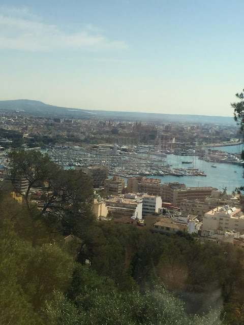 Spending a day in Palma - The view from Bellver Castle