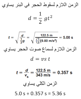 فيزياء 2 مقررات - حل أسئلة التقويم الفصل الثامن (الصوت)