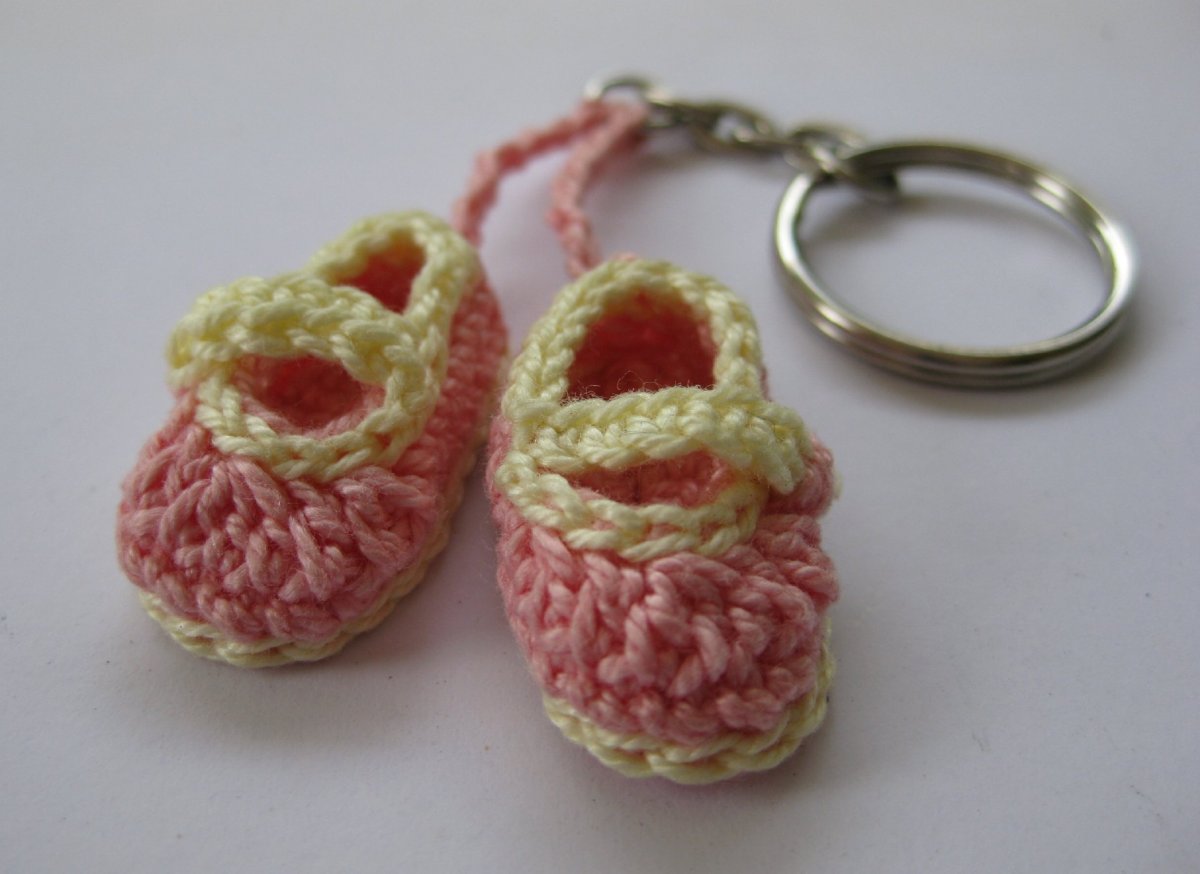 Crochet and Other Stuff: Crochet Mini Booties Souvenir ...