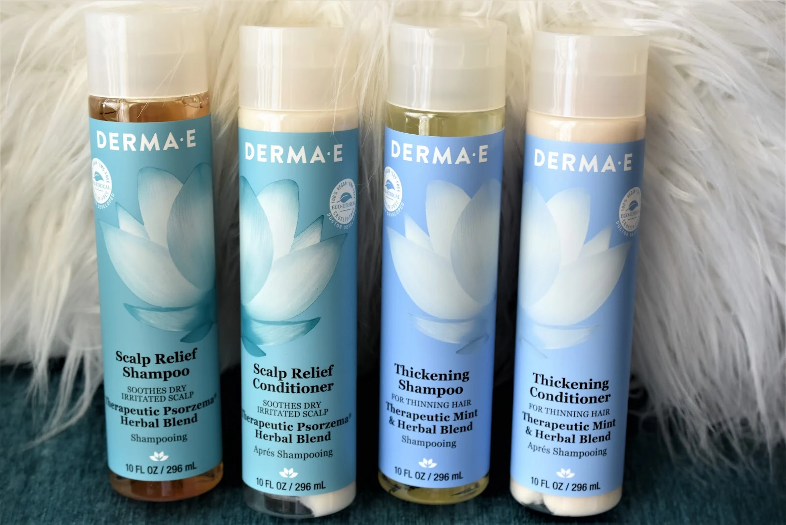 Get Thicker, Fuller, Healthy Hair with DERMA-E Haircare Products
