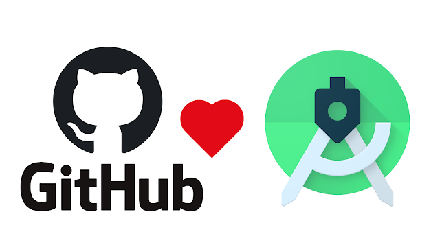 Ilustrasi integrasi GitHub pada Android Studio