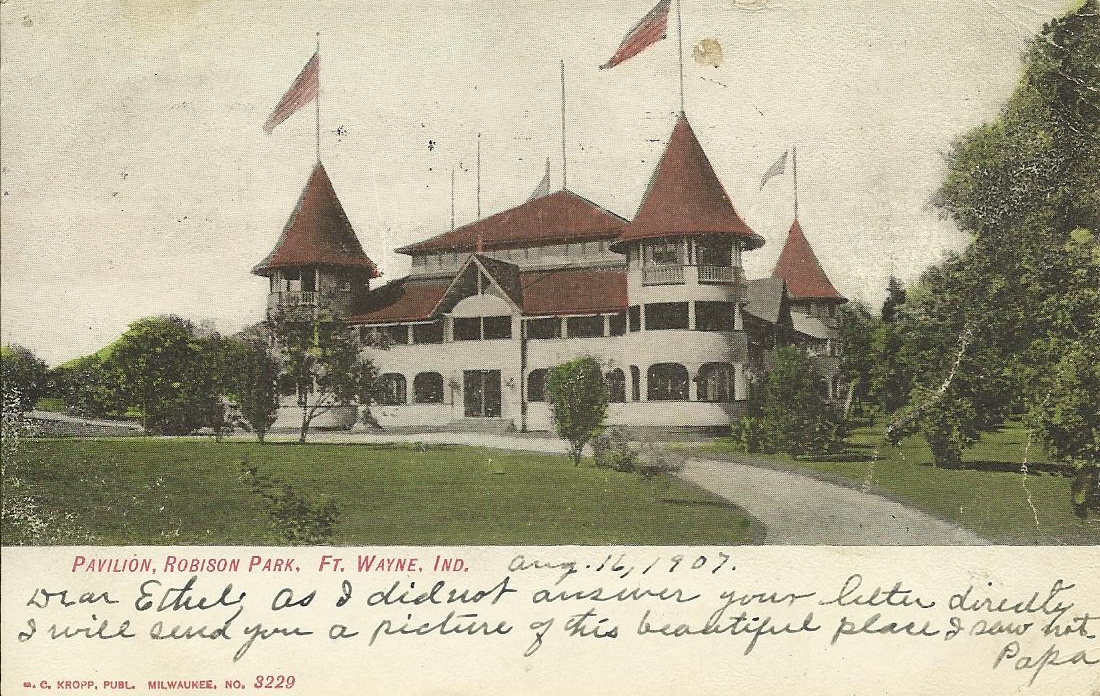 Vintage Travel Postcards Fort Wayne, Indiana