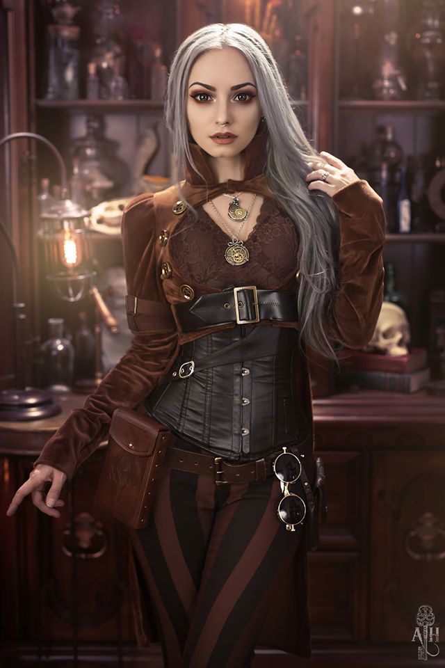 Steampunk Fashion Guide Steampunk Color Palette Black and Brown