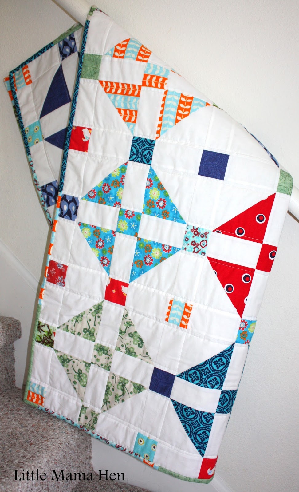 Monkey Wrench Boy Quilt