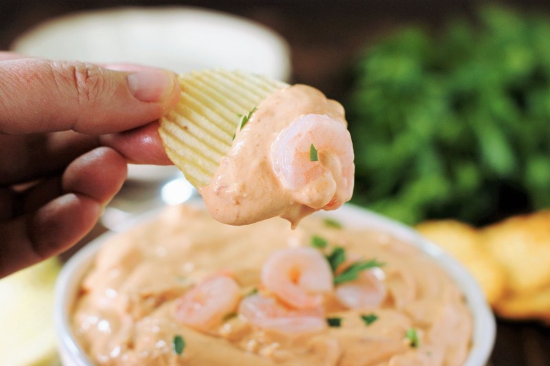 3Ingredient Shrimp Cocktail Dip The Kitchen is My Playground