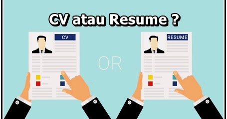 Perbezaan Curriculum Vitae Cv Dan Resume Aerill Com Lifestyle