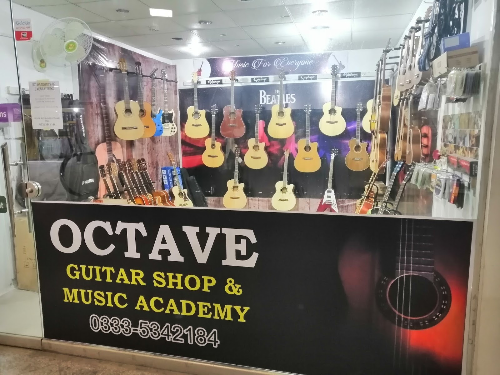 Octave Guitar Shop and Music Lessons Islamabad Musical Instruments