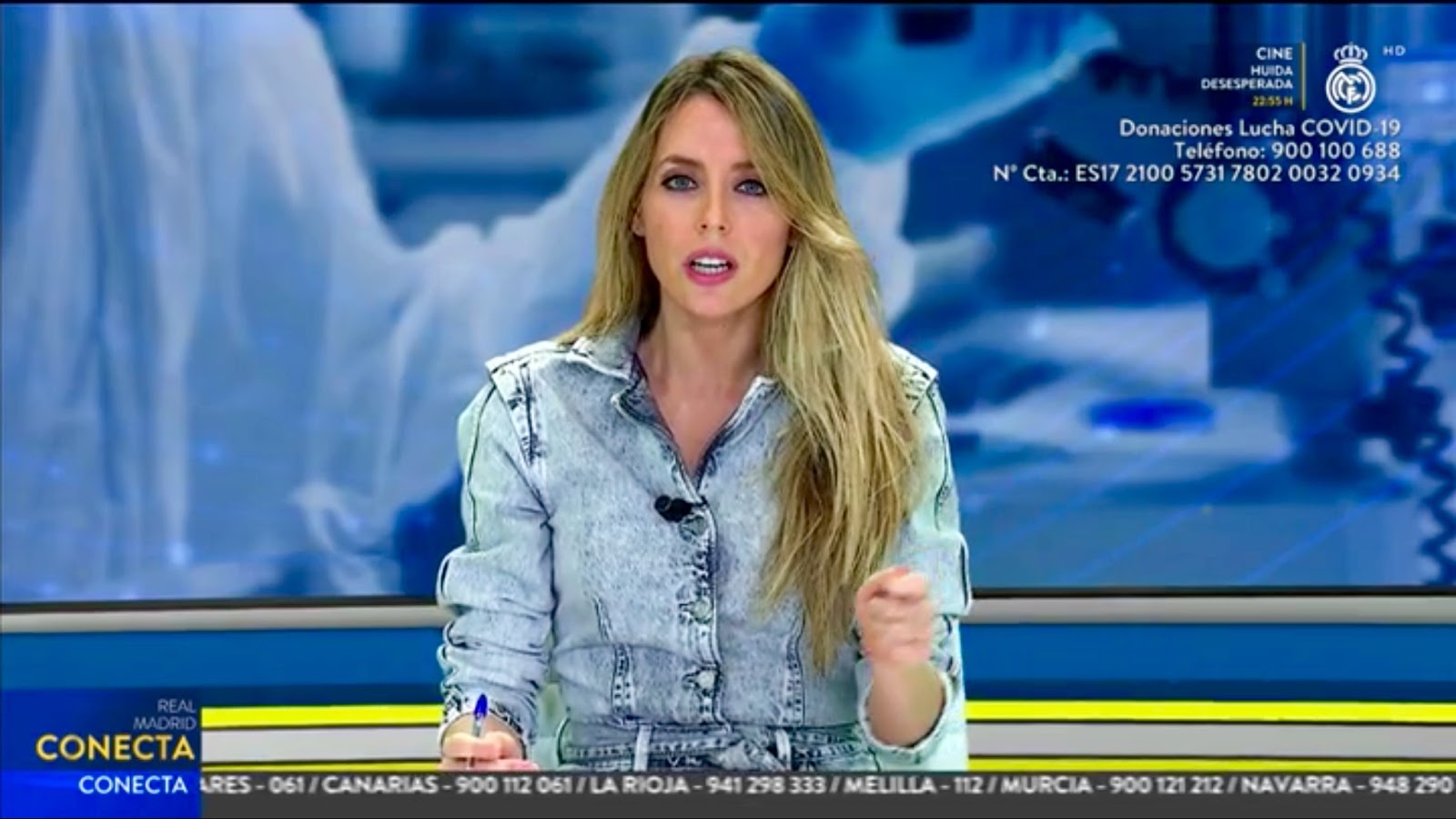 Miss Presentadoras Tv Cristina Gullon Real Madrid Conecta Rmtv
