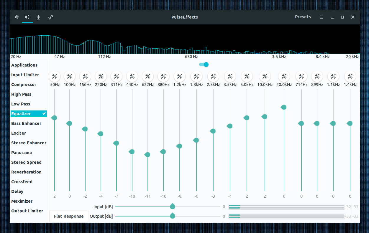 PulseEffects A Nice SystemWide PulseAudio Equalizer / Audio Effects App Linux Uprising Blog
