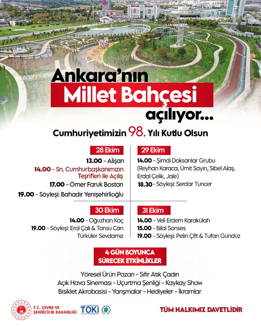 Ankara Akm Millet Bahçesi Konserleri