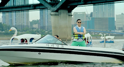 Psy Gangnam Style boat speedboat
