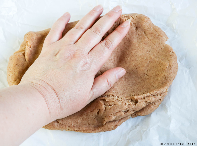 gingerbread play dough