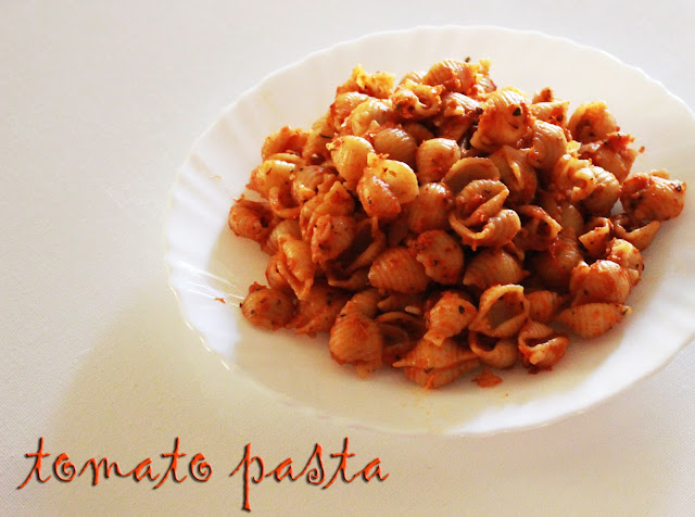 Italian Tomato Garlic Pasta