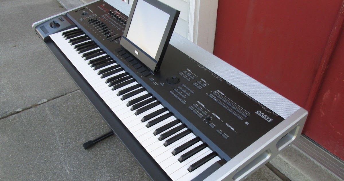 MATRIXSYNTH: Korg OASYS 76 Keyboard Synthesizer Workstation SN 000257