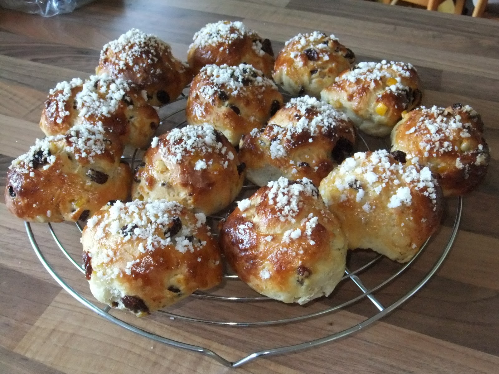 Rising To The Berry Bath Buns