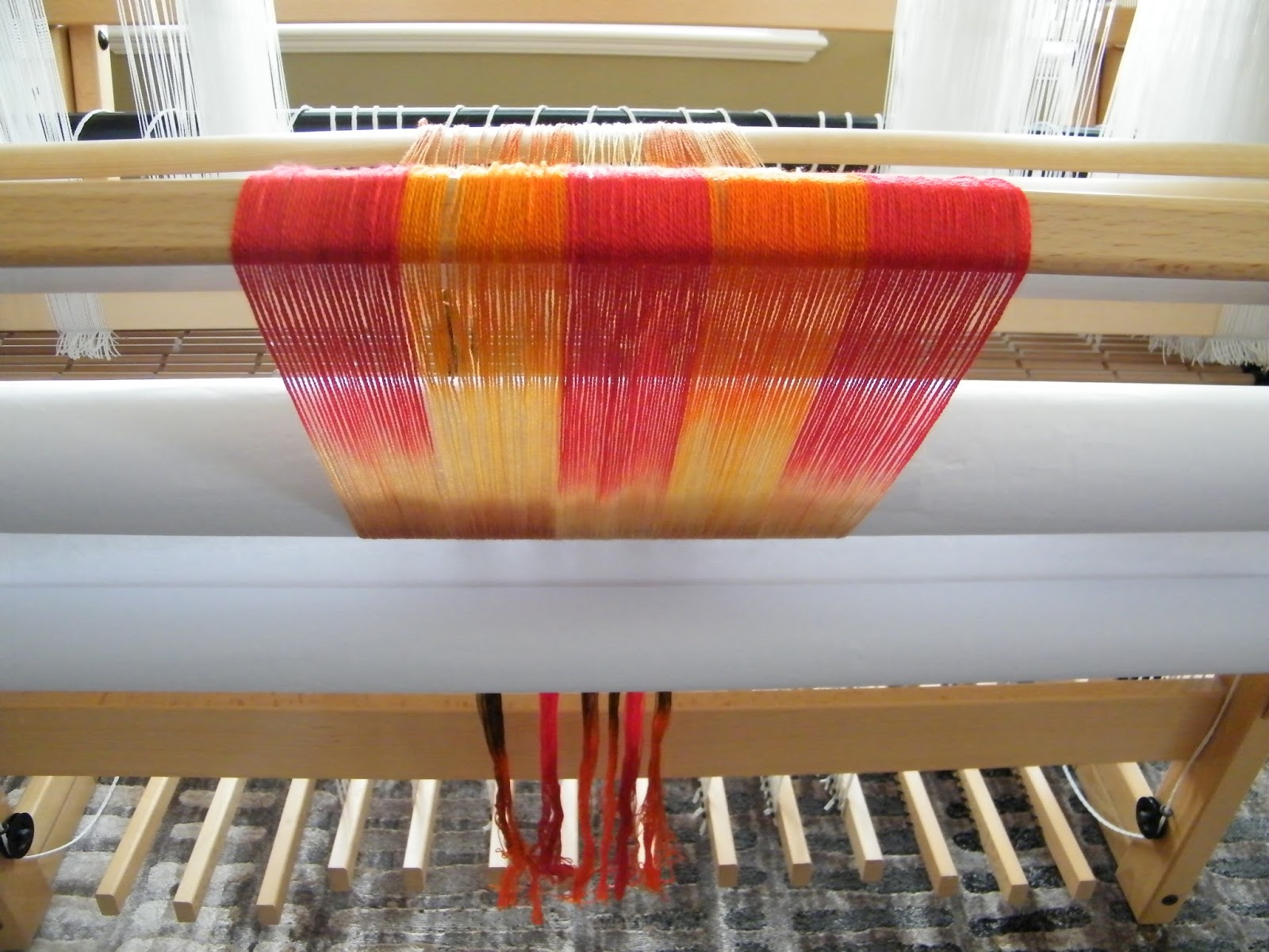 Dust Bunnies Under My Loom Annual Loom Maintenance Louet Spring Loom
