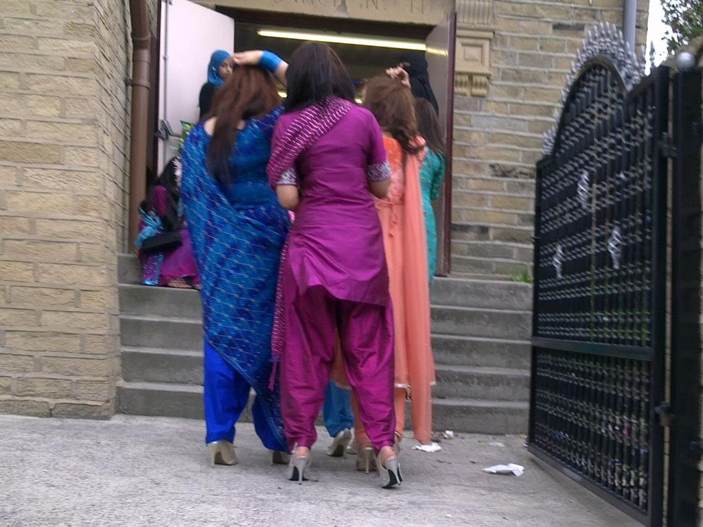 Hot Indian Desi Girls Walking On Road Captured By A Hidden -9653