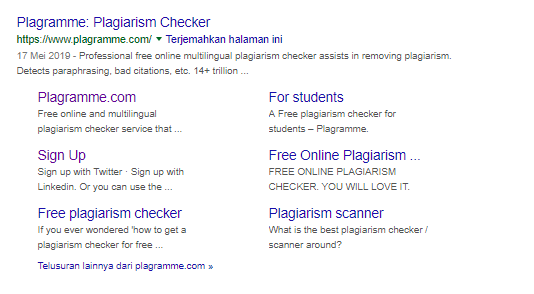 Tutorial Check Plagiarisme Online Gratis Dengan Plagramme