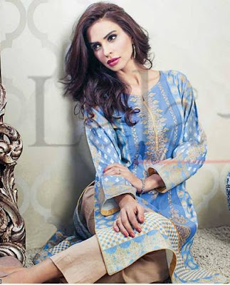 KESA Kurti by Lala Embroidered Winter Collection 2015-2016 (08a)