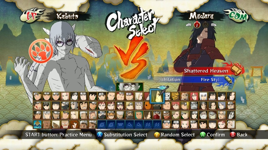 naruto shippuden ultimate ninja storm 3 pc keyboard cheats