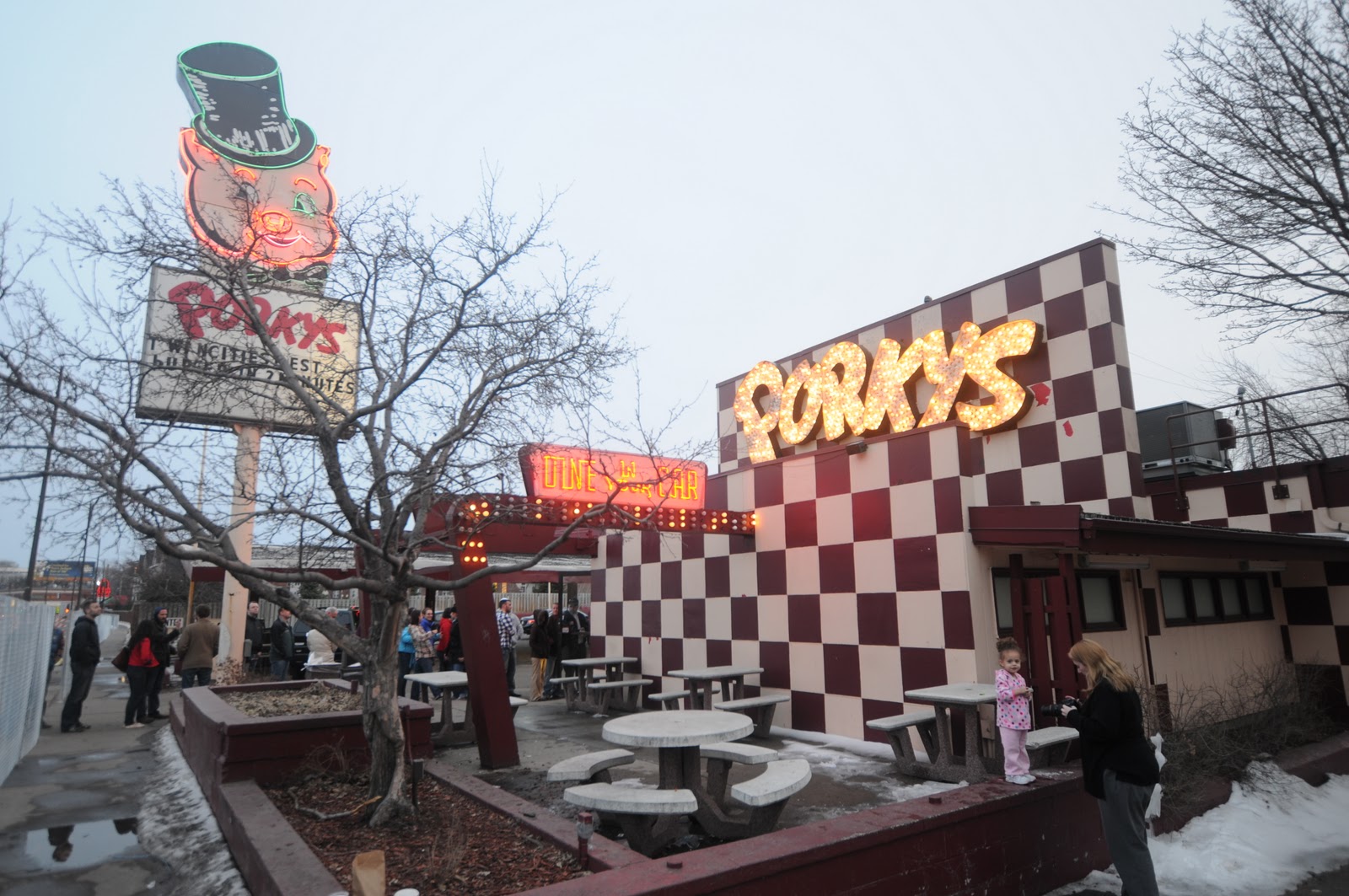 The BelgoAmerican Restaurant Fraternity Farewell to Porky's