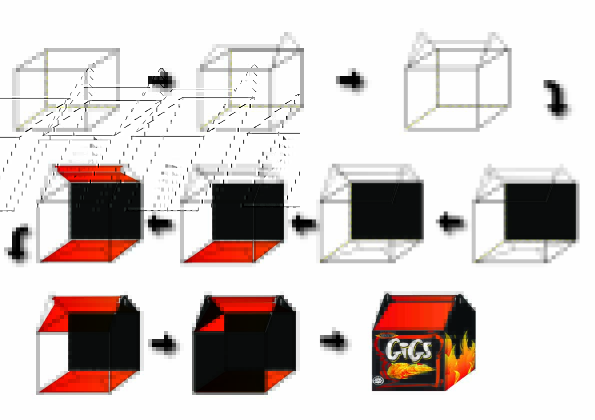 my artwork: digital packaging design