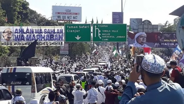 Polda Jabar Bakal Periksa HRS soal Kerumunan di Bogor