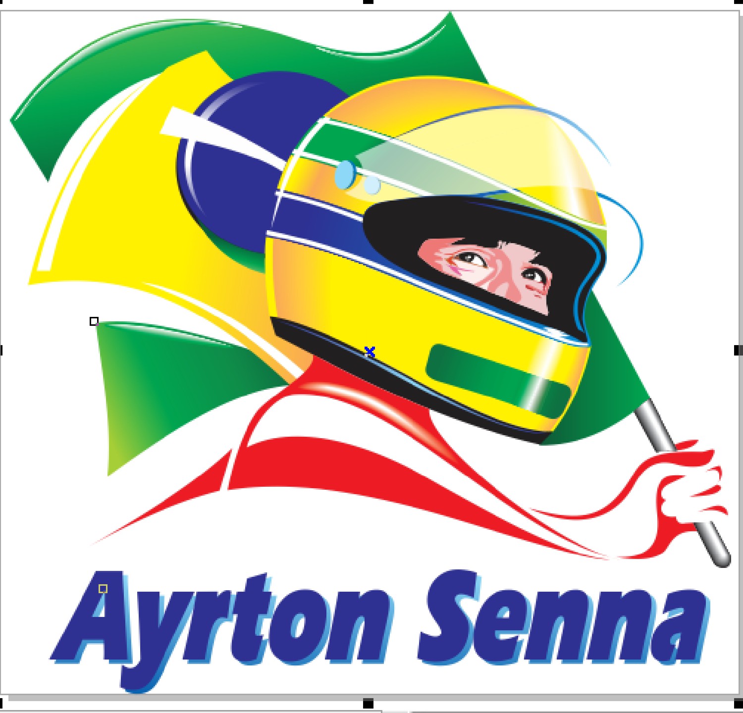 Henrique Designer: Vetor Ayrton Senna