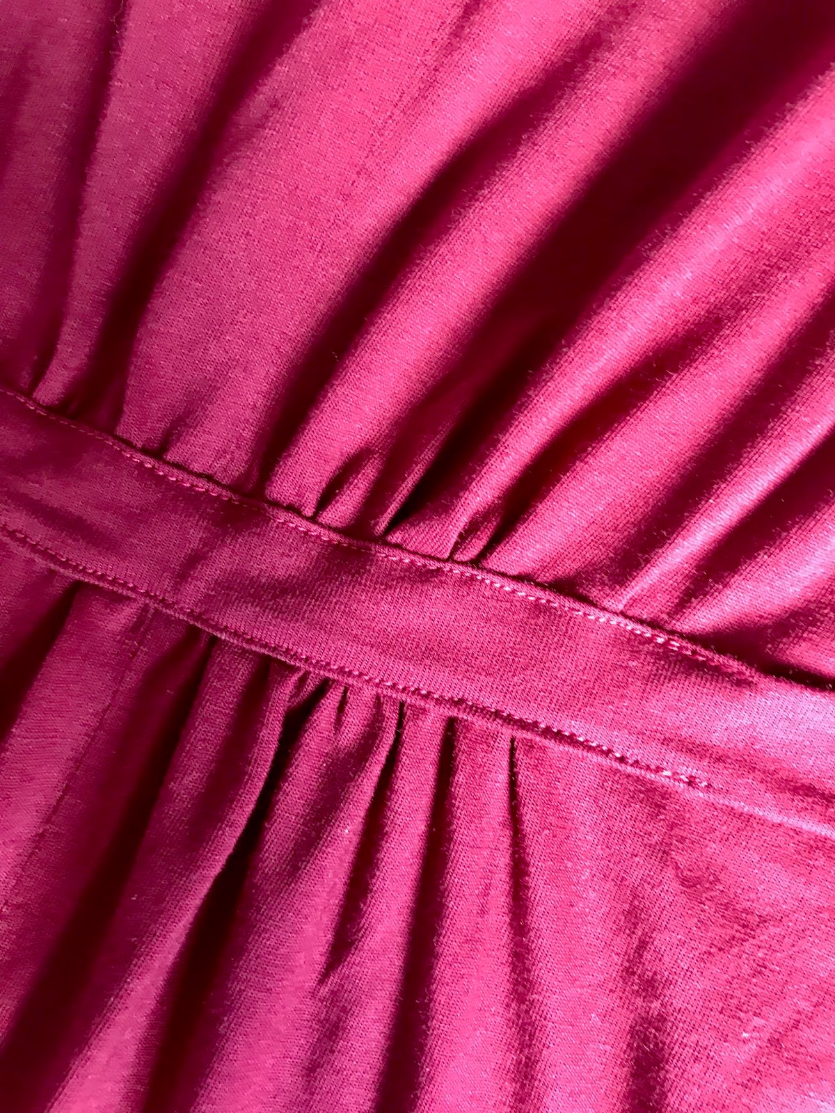 Diary of a Chain Stitcher : Wine Red Maxi Mayfair Dress