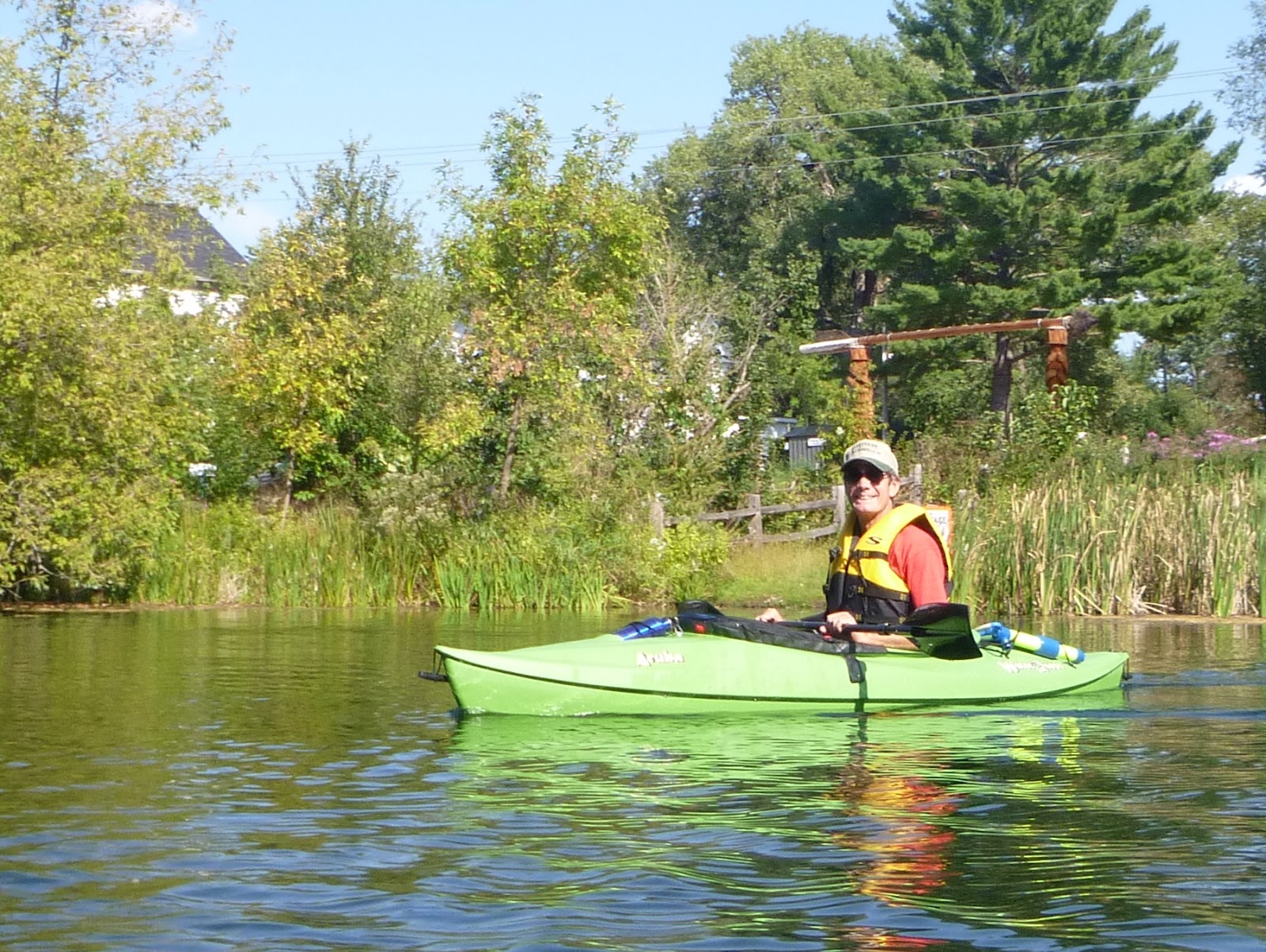 Kayaking Waupaca Area Waters Kayak Trip 54, Mt. Morris Lake and