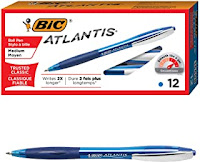 My Favorite Things List, Bic Atlantis Pens, www.justteachy.com
