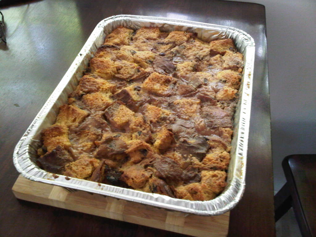Cooking Growing up a Little Italian Boy Bread Pudding with