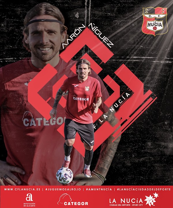 Oficial: La Nucía, firma Aarón Ñíguez Oficial: La Nucía, firma Aarón Ñíguez