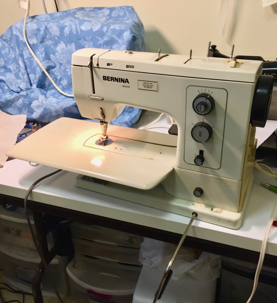 male pattern boldness OCTOBER SURPRISE My vintage Bernina 830 Record!