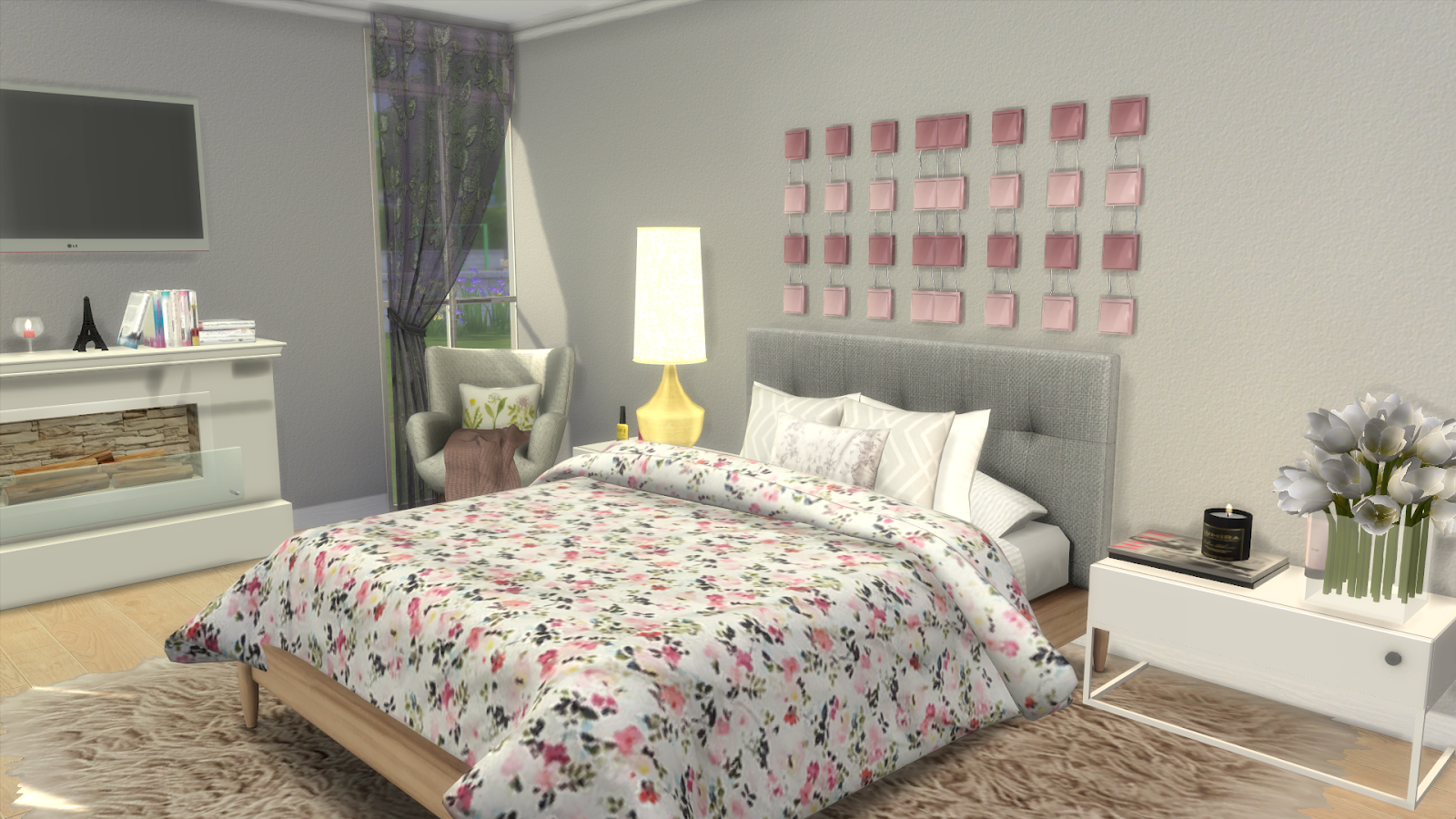 Sims 4 Cc Bed Sims 4 Bedroom Sims 4 Cc Bed Sims 4 Beds Images And