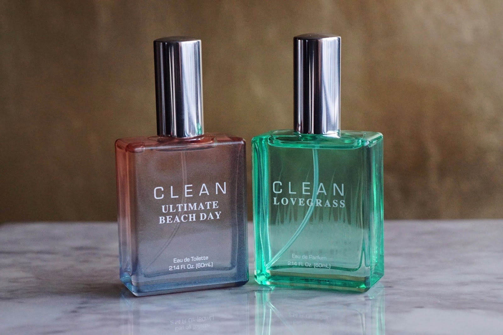Clean Fragrances Lovegreass and Ultimate Beach Day