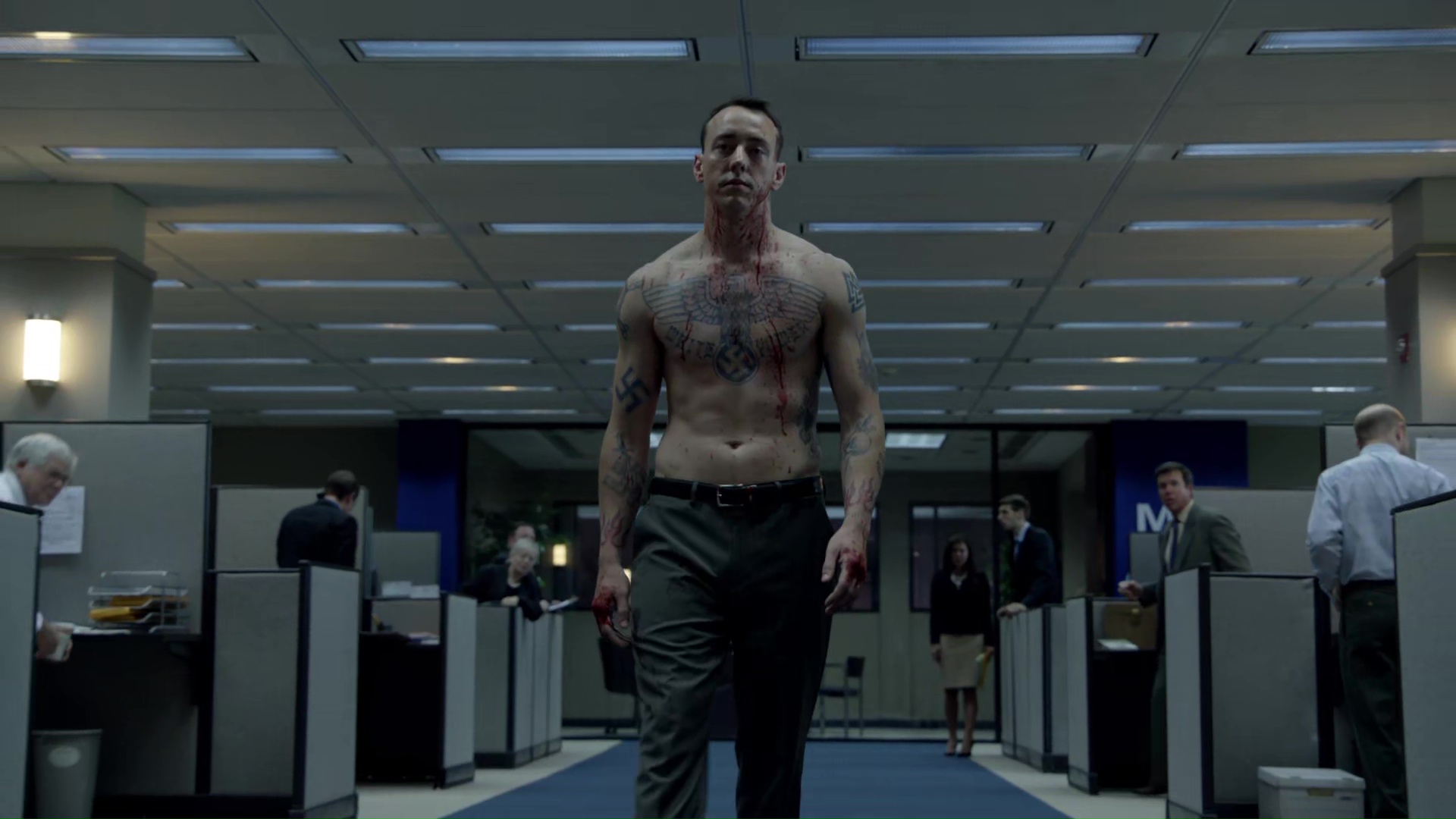 Auscaps Chris Coy Shirtless In Banshee 4 07 Truths Other Than The