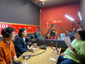 Fred與Jason Wang兩位首席導師上廣播節目宣傳《料理之王》
